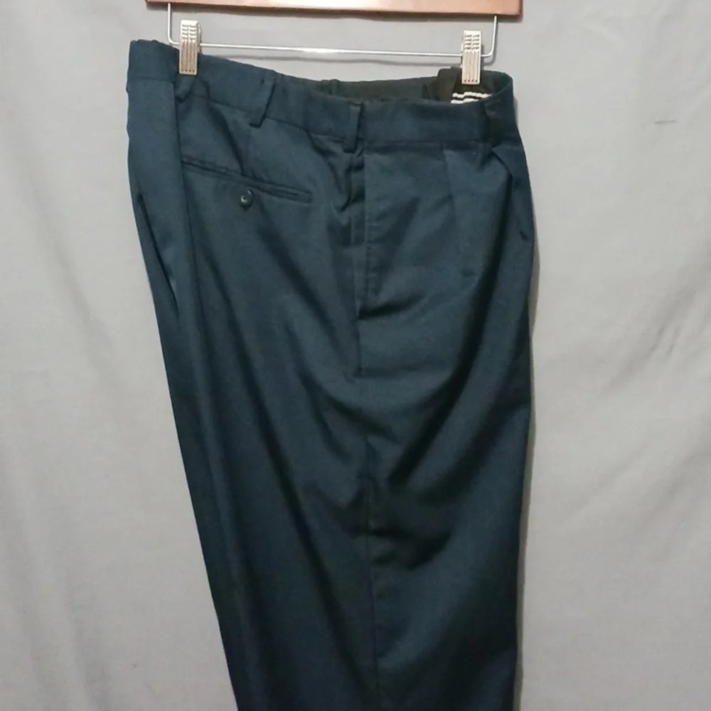 Navy Blue Men's Dress Pants - Picture 8 of 10